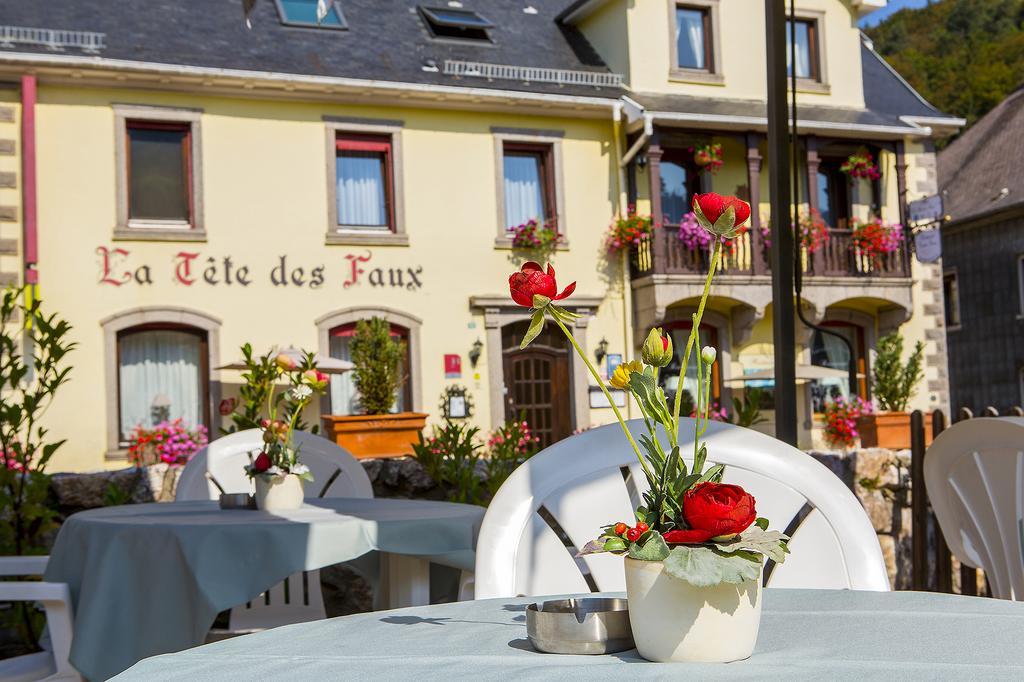 Logis Hotel Restaurant La Tete Des Faux Le Bonhomme Eksteriør billede