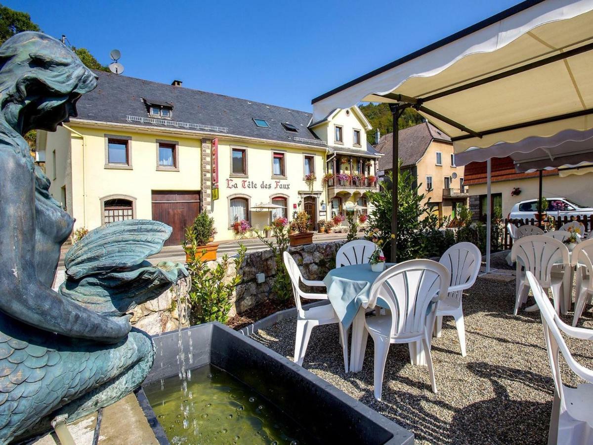 Logis Hotel Restaurant La Tete Des Faux Le Bonhomme Eksteriør billede